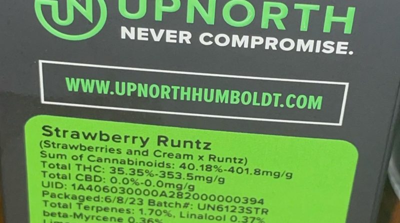 strawberry runtz by upnorth strain review by reviews_by_jude