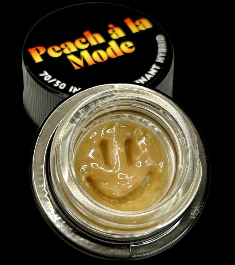 peach a la mode live rosin badder by team elite genetics hash review by cali_bud_reviews 2