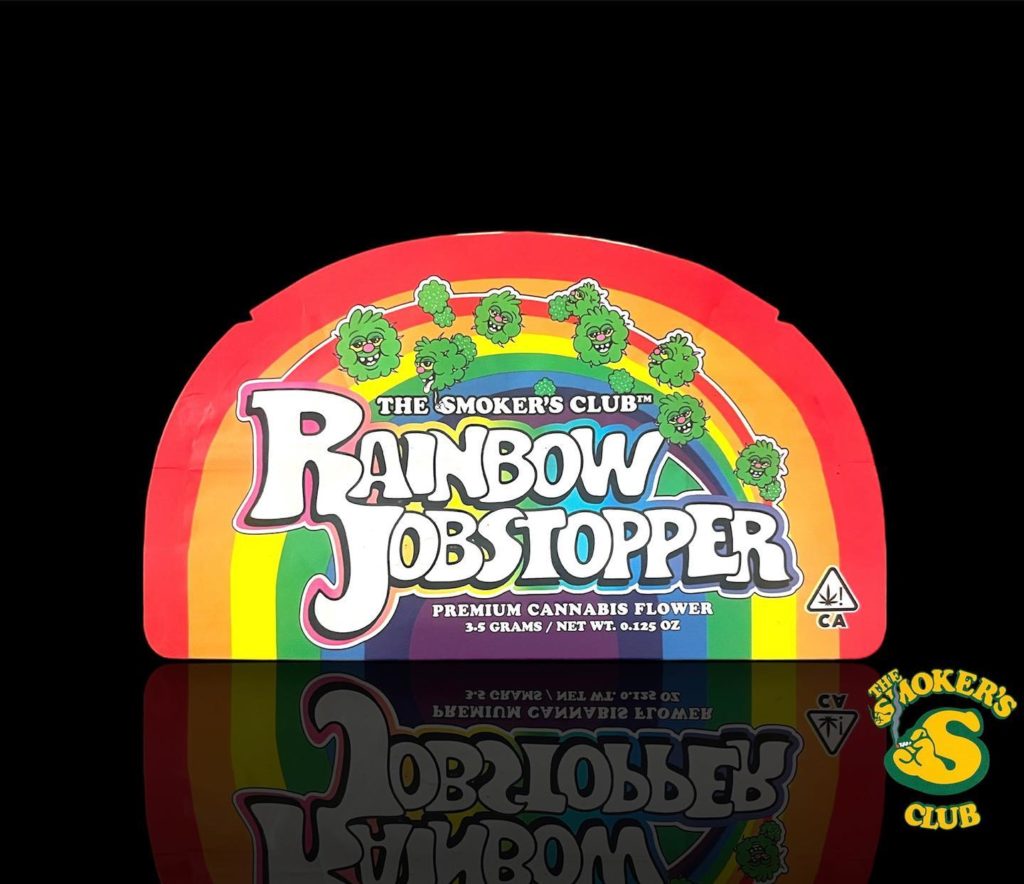 rainbow jobstoppers by the smokers club strain review by thethcspot 2