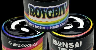 roygbiv by feel good x bonsai tree co hash review by cali_bud_reviews