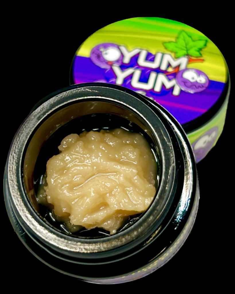 sour grape heads cold cure live rosin by yum yum bros hash review by cali_bud_reviews