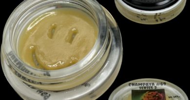 champaya 69 series 2 rosin by the real cannabis chris hash review by cali_bud_review