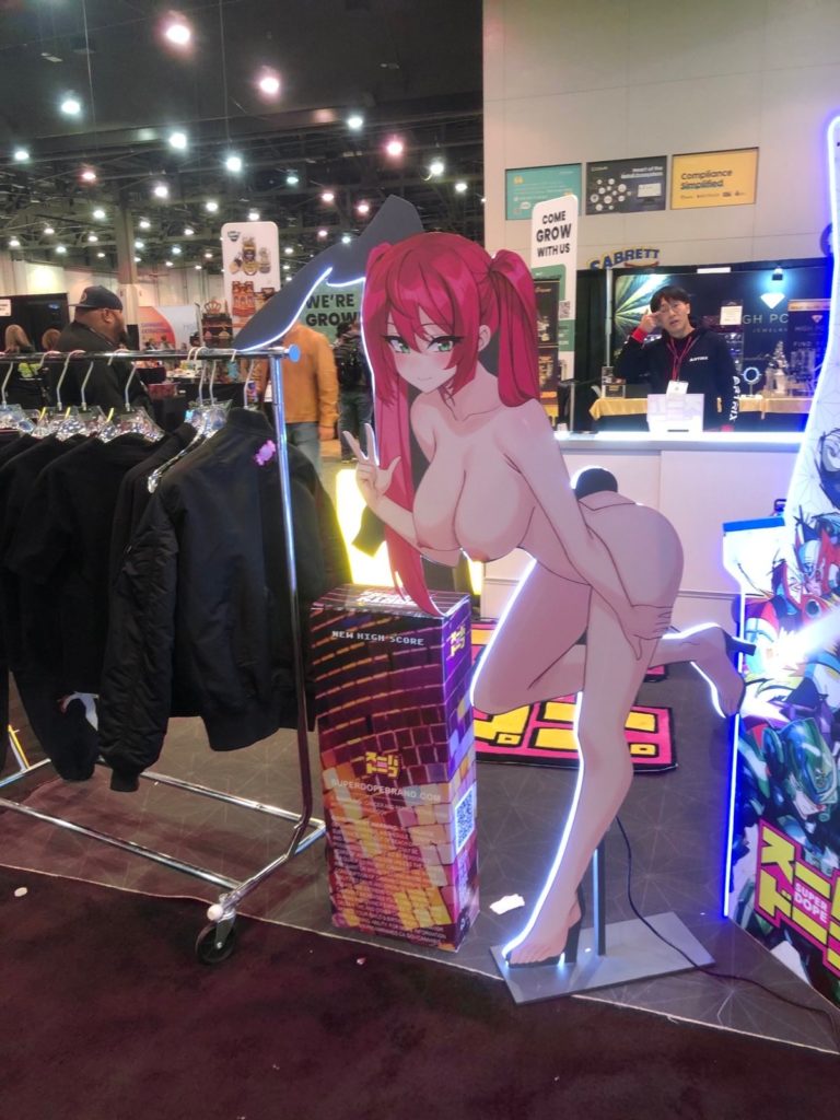 super dope doubles down on hentai marketing at mjbizcon2023