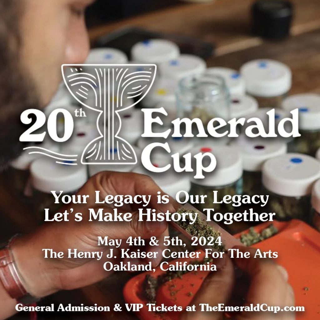 20th emerald cup announced may 4 5 2024 oakland ca