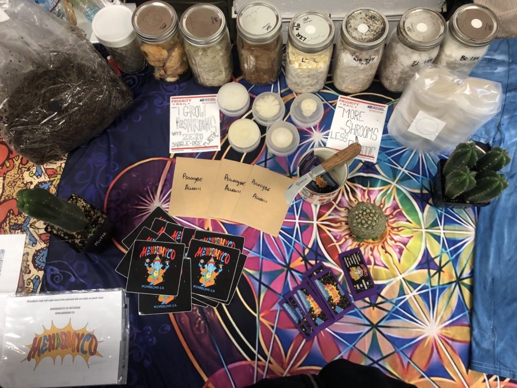 mendo myco table at lotus entheogenic church pill hill swap