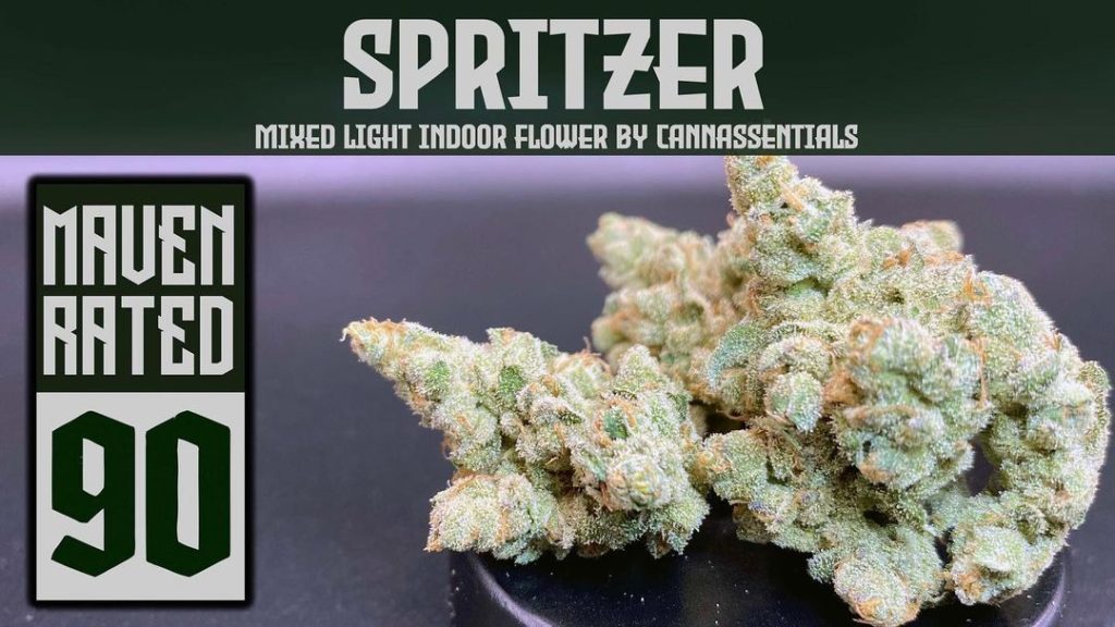 spritzer by cannassentials strain review by dank maven.jpg 2