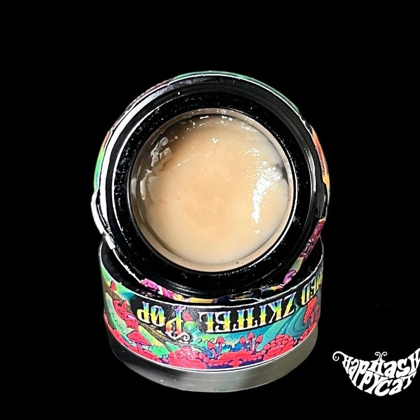 fried zkittel pop rosin by happy hash cat hash review by thethcspot