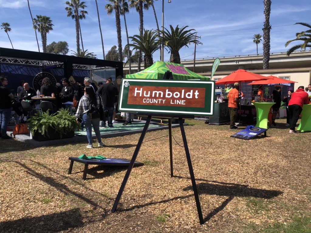 humboldt county line at hall of flowers ventura 2024