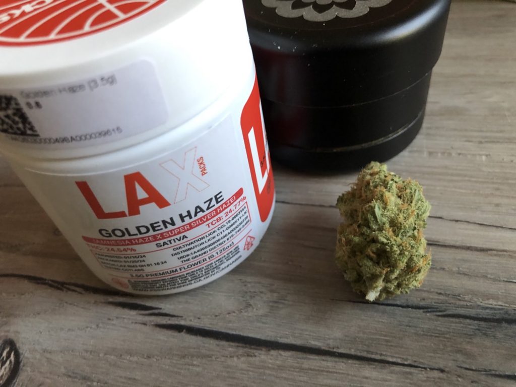 lax packs golden haze from hall of flowers ventura 2024