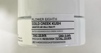 cold creek kush by 710 labs strain review by eriksreviews 2