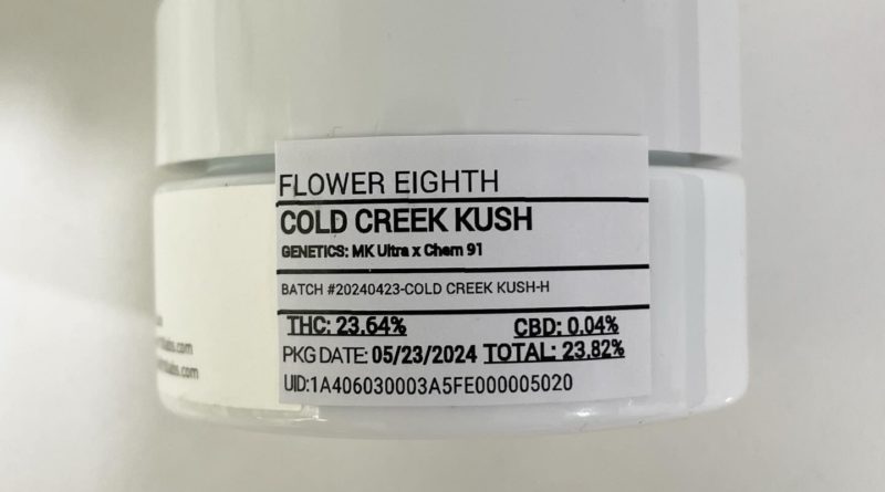 cold creek kush by 710 labs strain review by eriksreviews 2