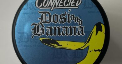 dosi and banana by connected cannabis co strain review by eriksreviews2