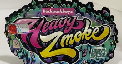 heavy zmoke by backpack boyz x 5 points la strain review by eriksreviews2