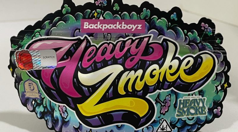 heavy zmoke by backpack boyz x 5 points la strain review by eriksreviews2