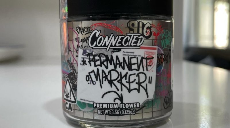 permanent marker by connected california strain review by eriksreviews 2