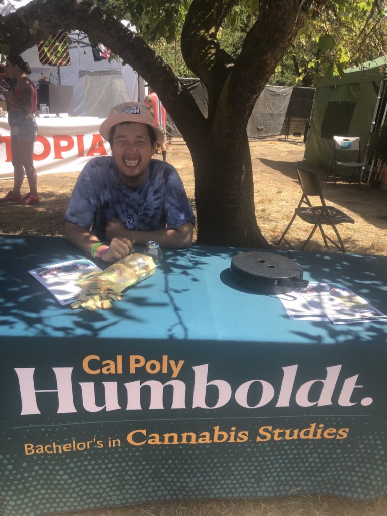 cannabis studies major at reggae on the river 2024