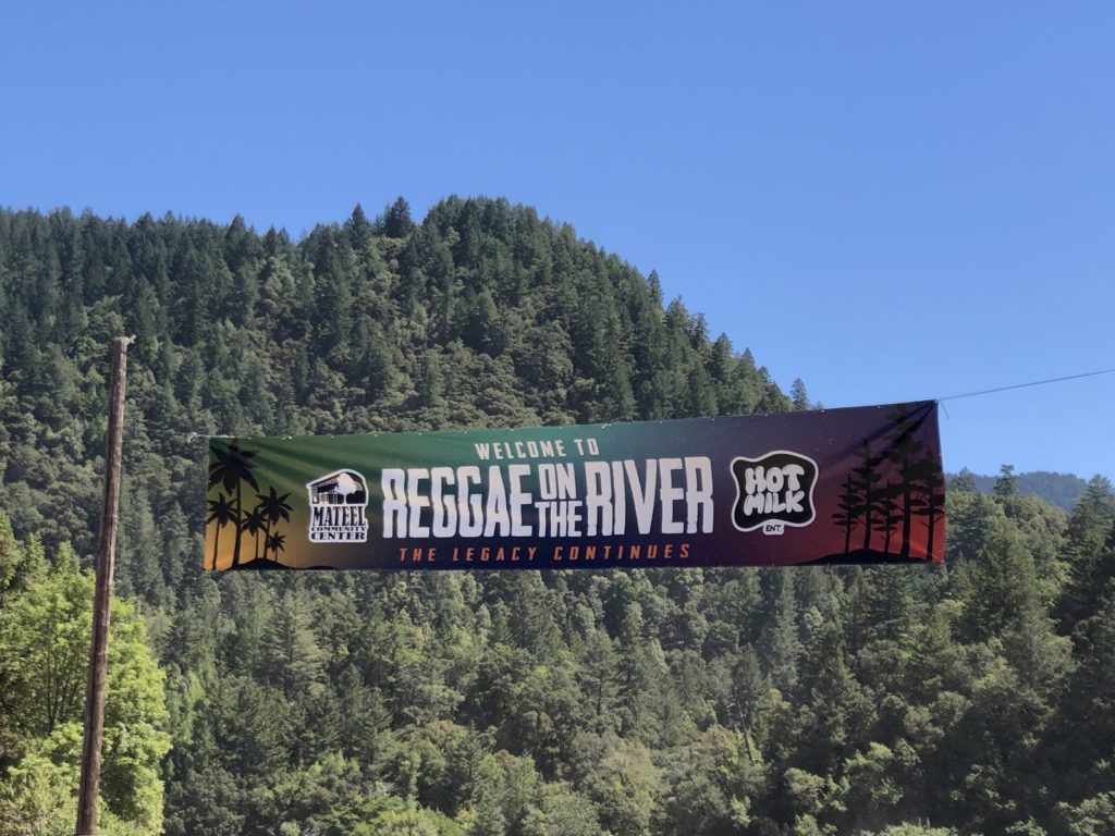 reggae on the river 2024 sign