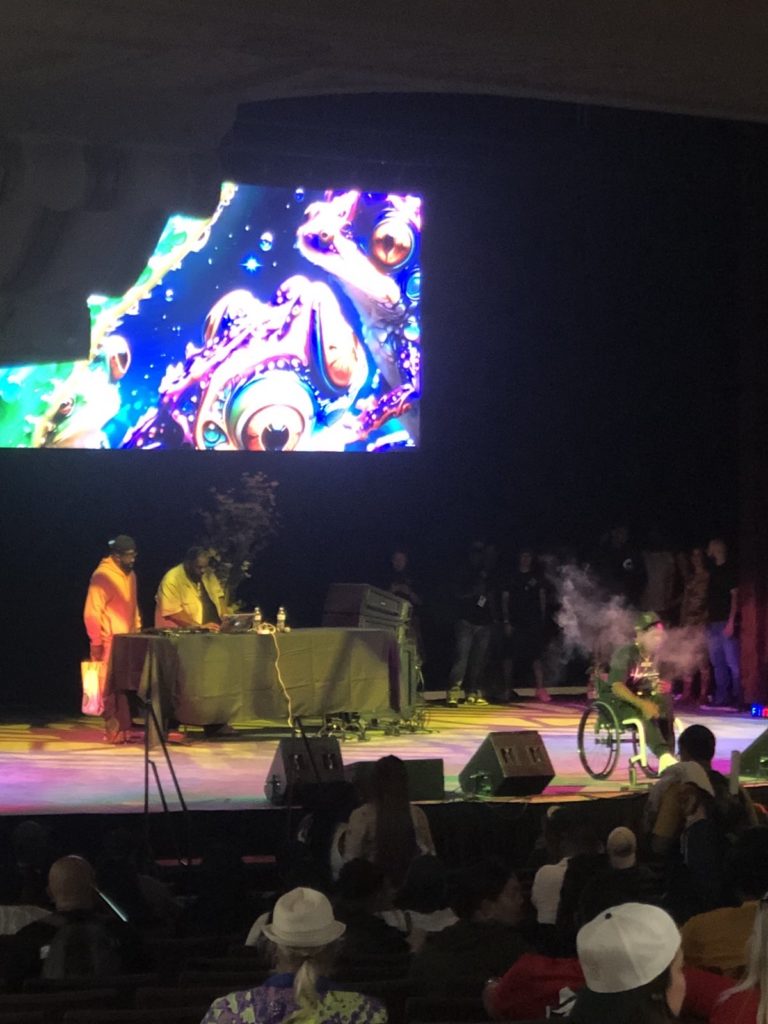 keak da sneak smokes on stage at emerald cup 2024