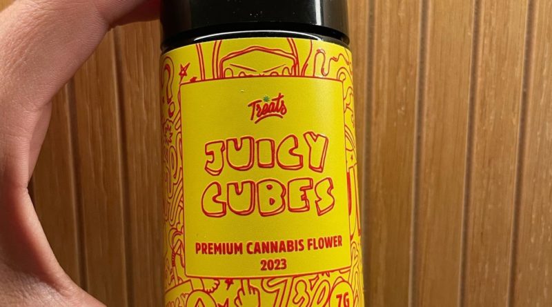 juicy cubez by treats los angeles strain review by lungfood 2