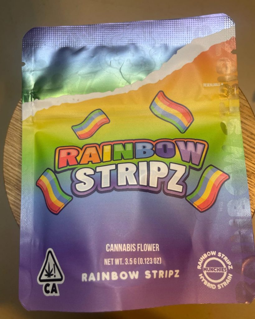 rainbow stripz by munchie factory strain review by lungfood 2