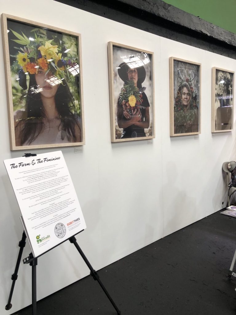 wall of women at hall of flowers 2024 santa rosa