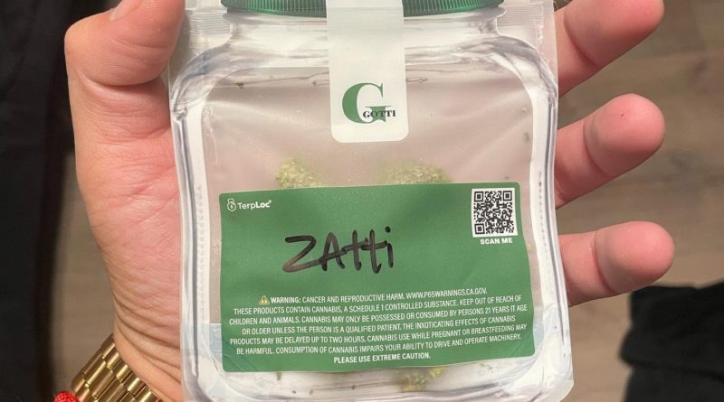 zatti by gotti strain review by lungfood 2