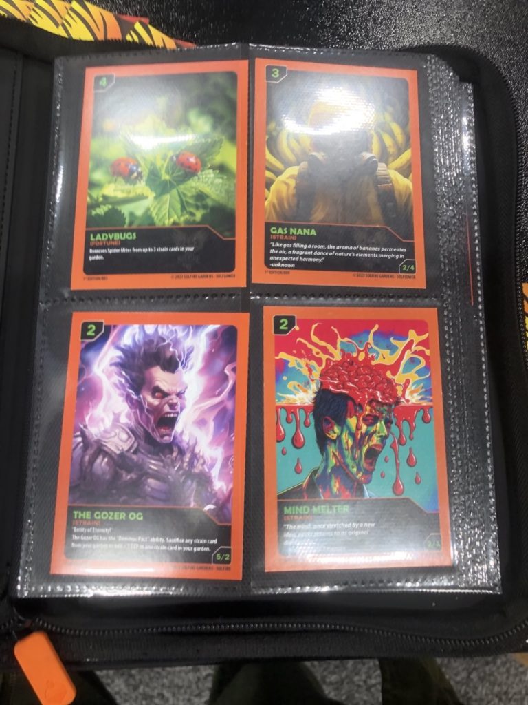 cannabis trading cards at mjbizcon2024