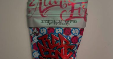 red pineapple by 12 alarm fire x teds budz strain review by eriksreviews 2