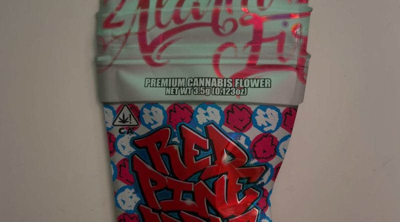 red pineapple by 12 alarm fire x teds budz strain review by eriksreviews 2