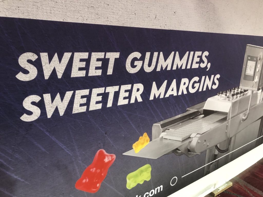 sweet gummies sweeter margins mjbizcon 2024 ad example