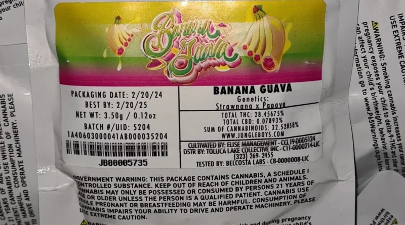 banana guava by jungle boys strain review by cannoisseurselections 2