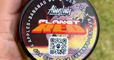 planet red by alien labs strain review by jointswithjalen