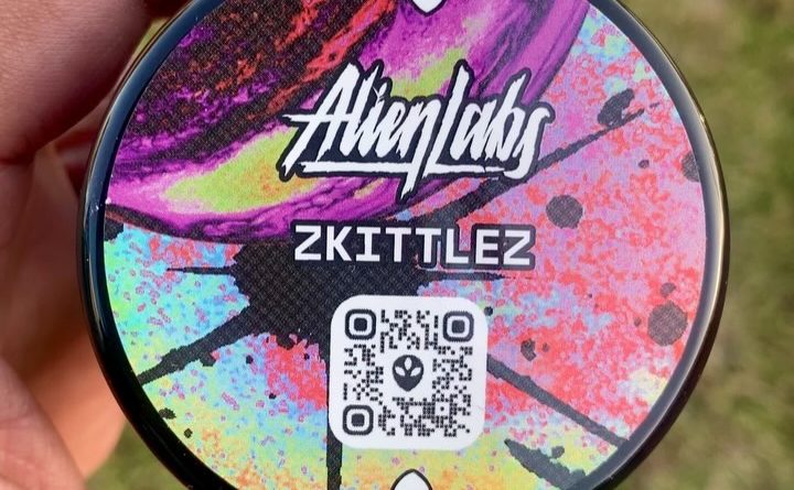 zkittlez by alien labs strain review by jointswithjalen