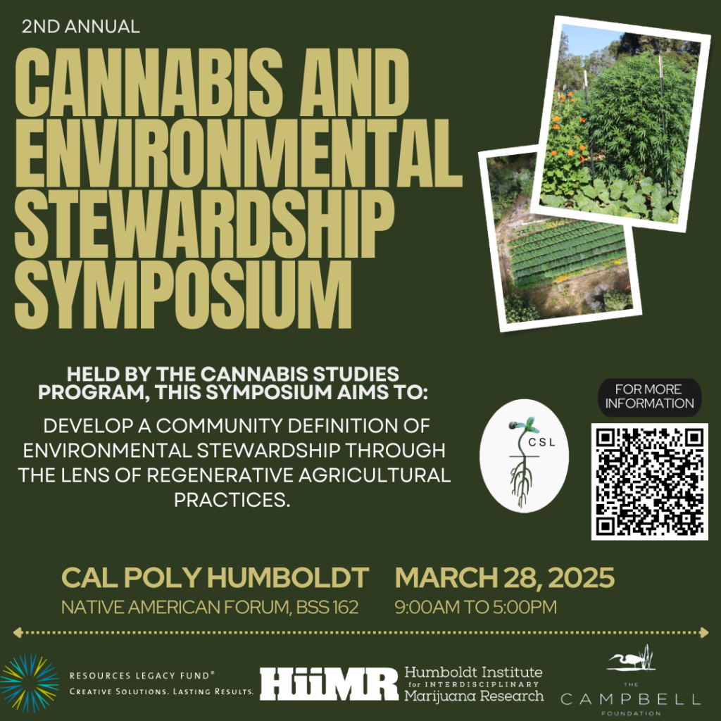 2025 cannabis and environmental stewardship symposium flyer 1