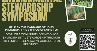 2025 cannabis and environmental stewardship symposium flyer 1