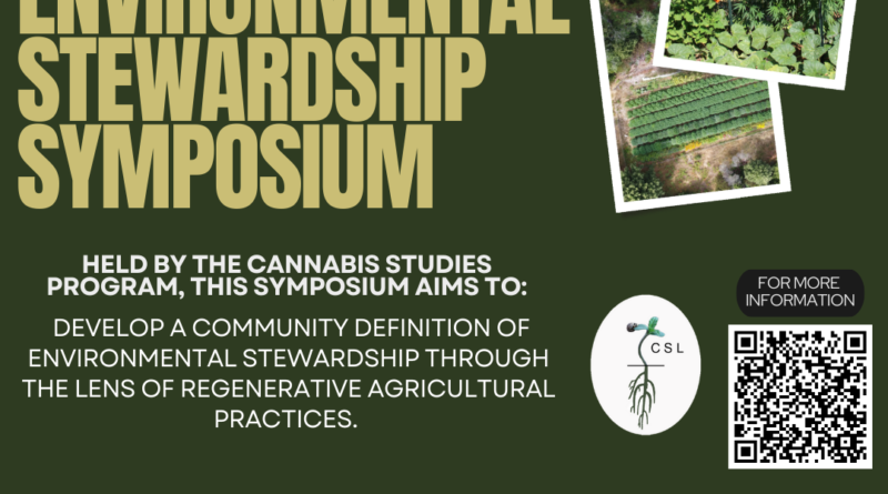 2025 cannabis and environmental stewardship symposium flyer 1