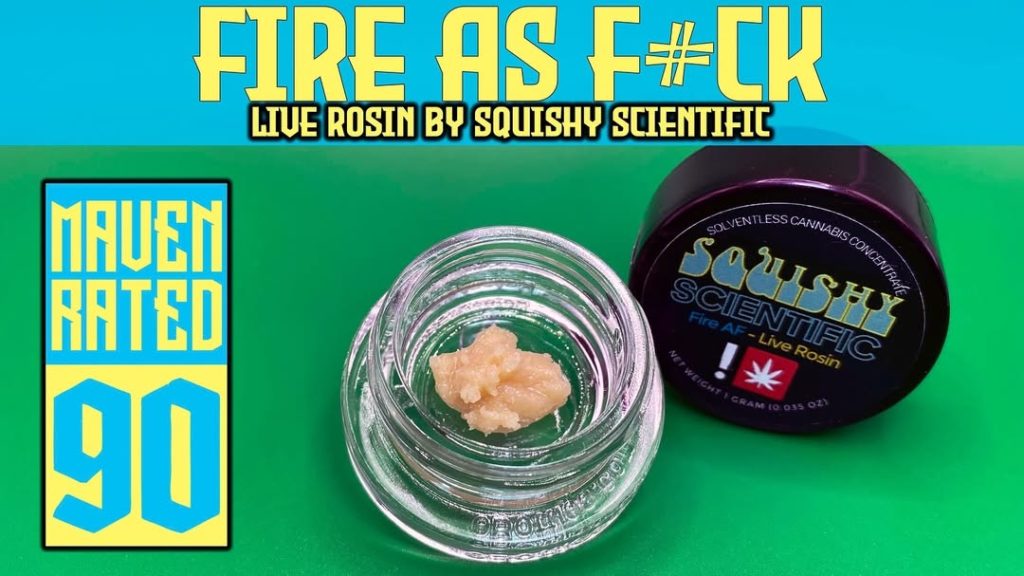 fire as fuck hash rosin by squishy scientific hash review by dank maven 2