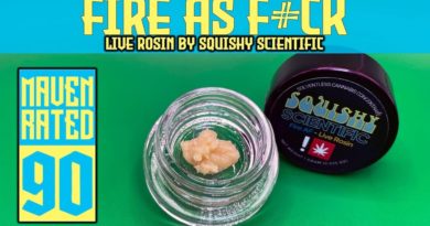 fire as fuck hash rosin by squishy scientific hash review by dank maven 2