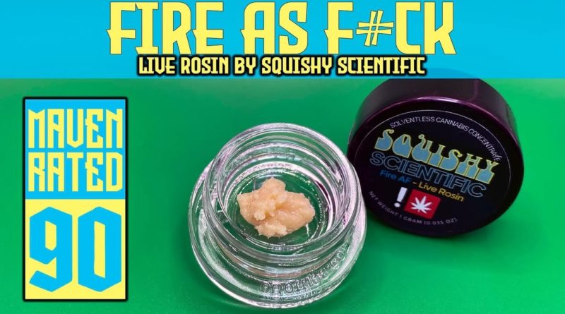 fire as fuck hash rosin by squishy scientific hash review by dank maven 2