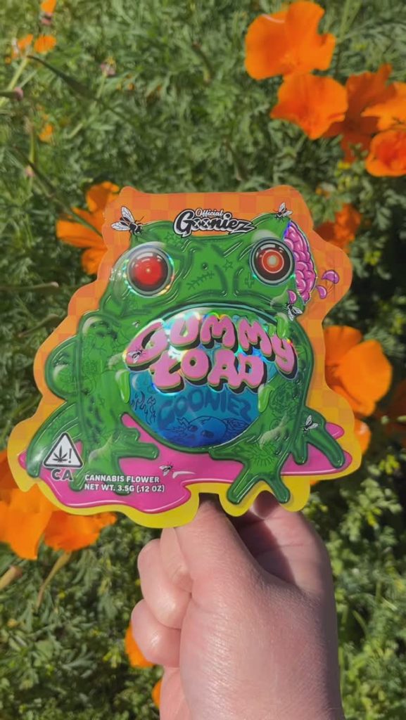 gummy toad by teds budz x official gooniez strain review by fatcatreviewz