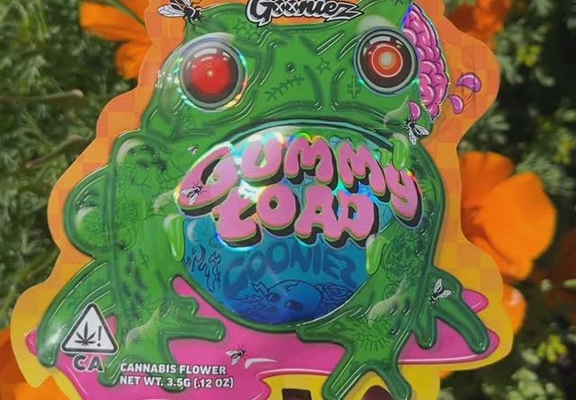 gummy toad by teds budz x official gooniez strain review by fatcatreviewz