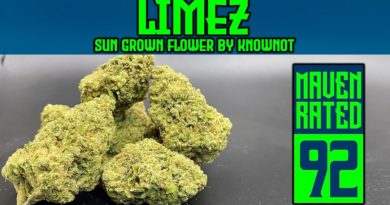 limez by knownot strain review by dank maven 2