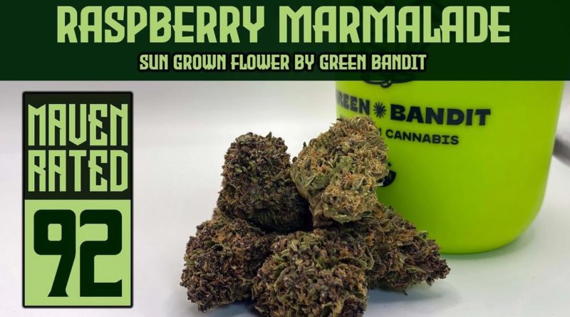 raspberry marmalade by green bandit strain review by dank maven 2