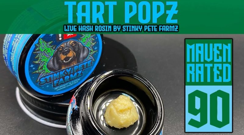 tart popz rosin badder by stinky pete farmz hash review by dank maven 2