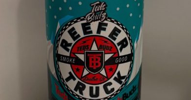 reefer truck by official gooniez x teds budz strain review by eriksreviews 2