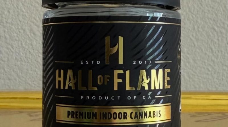 zours by hall of flame strain review by eriksreviews2