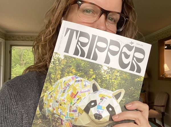 cover of tripper magazine cannabis travel guide