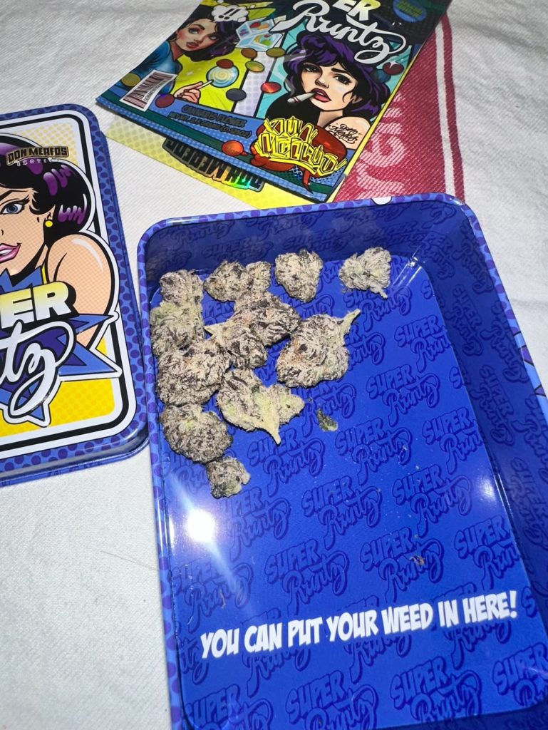 super runtz by don merfos exotics strain review by candylandreviews