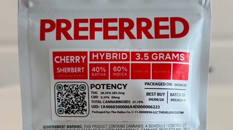 cherry sherbet by preferred gardens strain review by eriksreviews 2