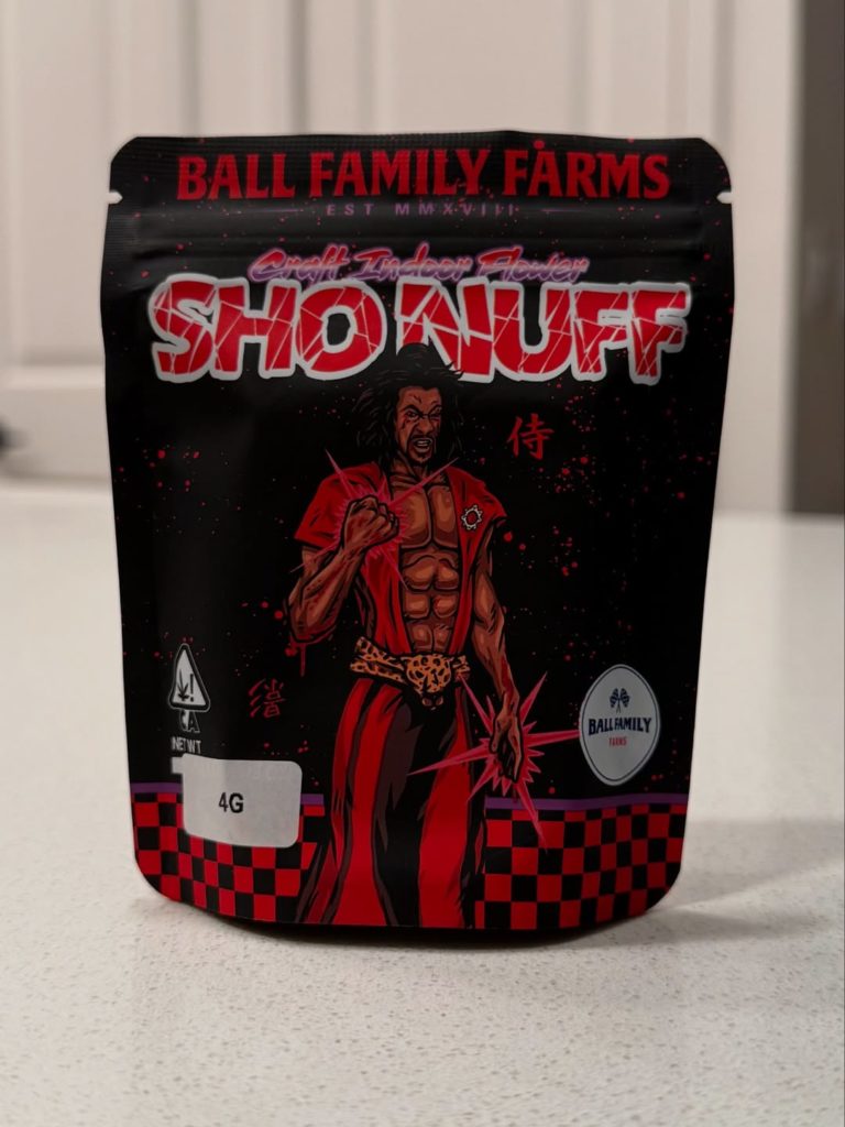 shonuff by ball family farms strain review by eriksreviews 2
